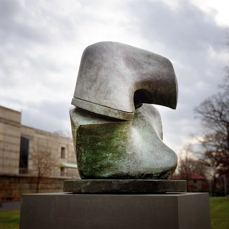 Henry Moore's "Working Model for Locking Piece"